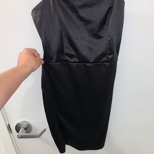 Black Silk Dress
